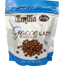 Шоколадні краплі темний шоколад Gocce Emilia Zaini 160g