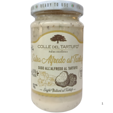 Соус Альфредо з чорним трюфелем Salsa Alfredo al Tartufo Colle del Tartufo 180g