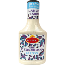 Соус часниковий Кето Sos Szosnkowy Keto Roleski 300g