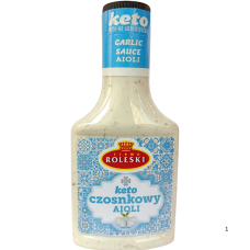 Соус часниковий айолі Кето Sos Szosnkowy Keto Roleski 300g