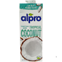 Кокосове молоко без цукру з додаванням рису Coconut Alpro 1l