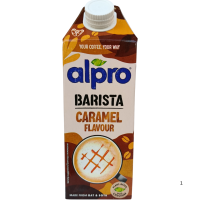 Вівсяно-соєве молоко зі смаком карамелі бариста Barista Caramel Oat&Soya Alpro 750ml