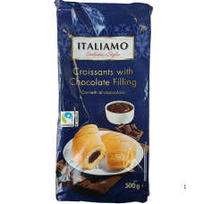 Круасани з шоколадною начинкою Italiamo 500g