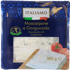 Сир маскарпоне з горгонзолою Italiamo 200g