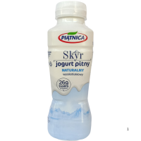 Питний йогурт скир натуральний без добавок SKYR Piatnica 345g