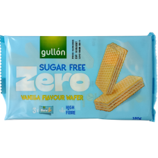 Вафлі зі смаком ванілі бз цукру Gullon 180g