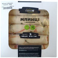 Млинці з яблуками "Смачно"  450g