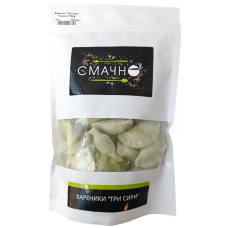 Вареники ''Три сири'' "Смачно" 500g