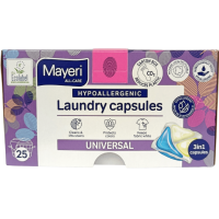 Капсули для прання універсальні Universal Mayeri 25 шт