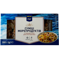 Суміш морепродуктів з грибами в соусі Metro Chef 300g