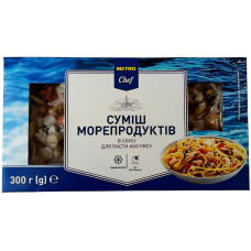 Суміш морепродуктів в соусі Metro Chef 300g