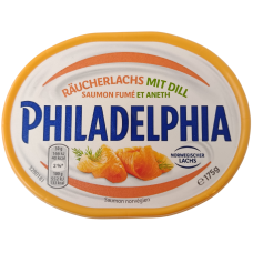 Крем-сир Філадельфія з копченим лососем та кропом Philadelphia Raucherlachs