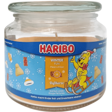 Аромасвічка аромат апельсина та кориці у склі Haribo300g