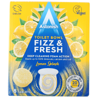 Таблетки для чищенняи унітазу Fizz&Fresh Lemon Splash Astonish 8*20 160g