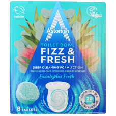 Таблетки для чищенняи унітазу Fizz&Fresh Eucalyptus Fresh Astonish 8*20 160g