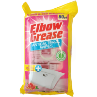Універсальні антибактеріальні серветки для прибирання pink blush Elbow Grease 80pk