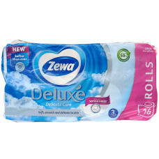 Туалетний папір Delicate Care Zewa 3шари 16шт