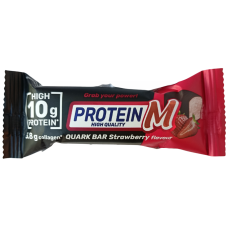 Сирок протеїновий глазурований зі смаком полуниці Protein M 40g