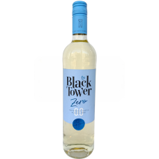 Вино безалкогольне біле напівсолодке Deliciously Fruity White Black Tower 750ml