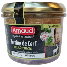 Паштет з оленини з коньяком Terrine de Cerf au Cognac Arnaud 180g