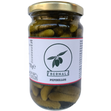 Корнішони зі смаком анчоуса Bernal Pepinillosl 300g