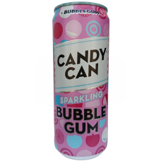 Напій газований зі смаком жуйки bubble gum Candy Can 330ml