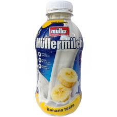 Молочний напій зі смаком банана Mullermilch 400ml