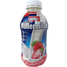 Молочний напій зі смаком полуниці Mullermilch 400ml