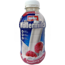 Молочний напій зі смаком малини Mullermilch 400ml