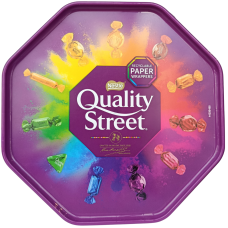 Асорті цукерок в молочному та темному шоколаді Quality Street 550g