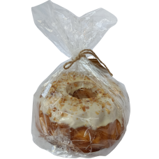 Пісочний пиріг Бабка покритий білим бельгійським шоколадом Babka Gom Owczarek 1000g