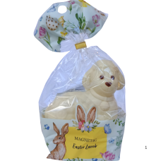 Пасхальний баранчик з білого шоколаду Easter Lamb Magnetic 150g