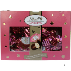 Марципанові яєчка в молочному шоколаді амаретто Marzipan Lindt 425g