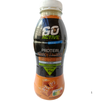 Протеїновий напій зі смаком соленої карамелі без цукру Go Active 330ml