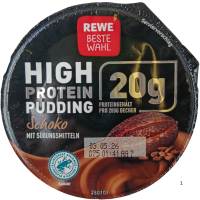 Протеїновий пудинг зі смаком шоколаду Rewe Beste Wahl 200g