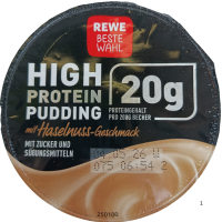 Протеїновий пудинг зі смаком лісового горіху Rewe Beste Wahl 200g