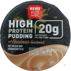 Протеїновий пудинг зі смаком лісового горіху Rewe Beste Wahl 200g