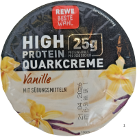 Протеїновий кварк зі смаком ванілі Rewe Beste Wahl 200g