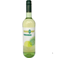 Вино безалкогольне біле сухе Chardonnay Entalkoholisiert Socialite 0.75l