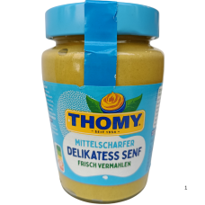 Гірчиця делікатесна Delikatess senf Thomy 250ml