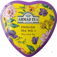Англійський чорний чай з меншим вмістом бергамоту English Tea No 1 Ahmad Tea 30 g
