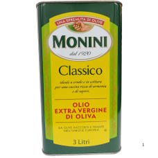 Оливкова олія в жб Olio Extra Vergine di Oliva Classico Monini 3l