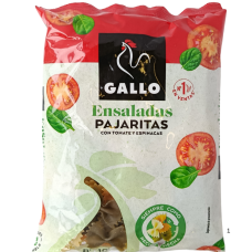 Макарони з твердих сортів пшениці з томатами та шпинатом Ensaladas Pajaritas Gallo 250g