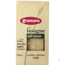 Листи для лазаньї на яєчних жовтках granoro in Primo 500g