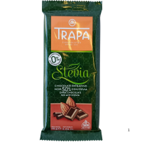 Шоколад темний 50% без цукрy Stevia Trapa