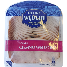 Слайси шинки копченої Kraina Wedlin Szynka 400g