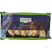 Печиво каннолі з кремовою начинкою зі смаком фісташок Cannoli Italiamo 180g