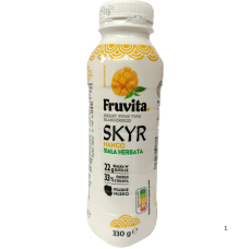 Питний йогурт зі смаком мано та білоо чаю Skyr Fruvita 330g