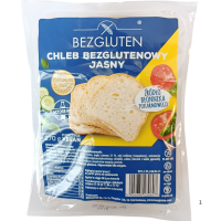 Хліб білий без глютену та лактози Bezgluten Chleb Jasny 270g