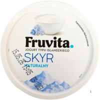 Йогурт класичний без добавок Skyr Fruvita 1kg